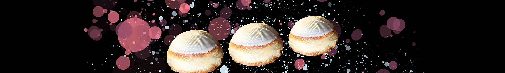 Krapfen mit Vanillecreme