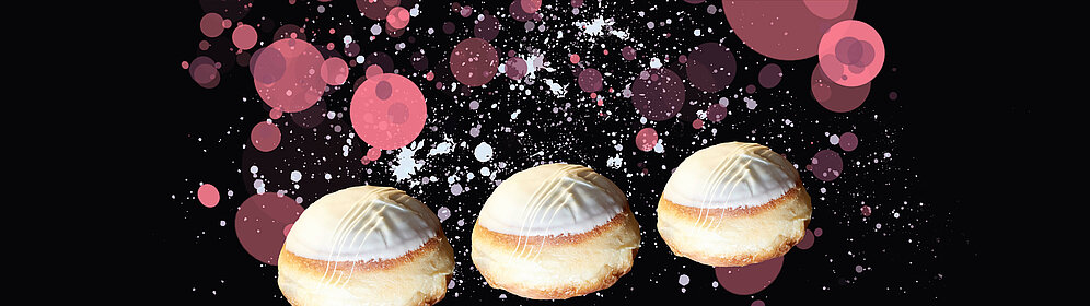 Krapfen mit Vanillecreme