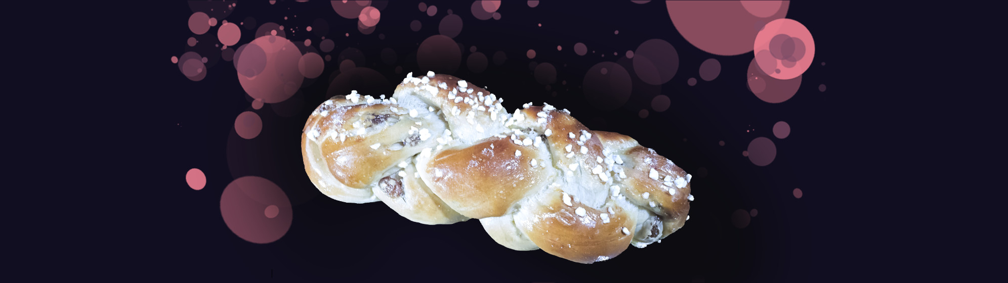 Oster-Hefezopf mit Rosinen